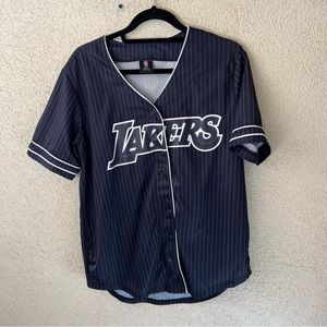 NBA Mens Los Angeles Lakers Button Down Jersey Size Medium